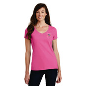 Lincoln Hills Italian Club Ladies V-neck T-shirts